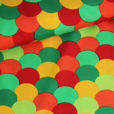 Terlenka stof multicolor bollen 4