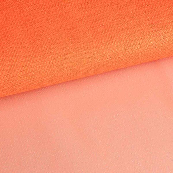 Tule zigzag glitter oranje