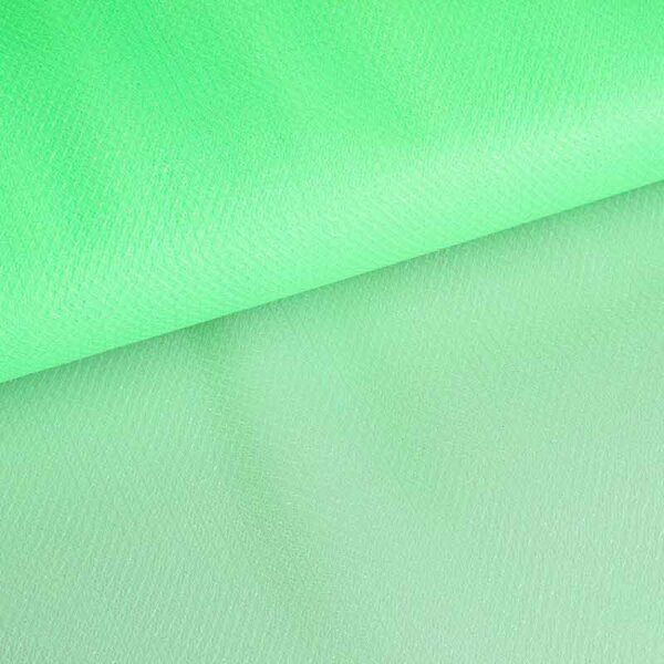 Tule zigzag glitter fluor groen