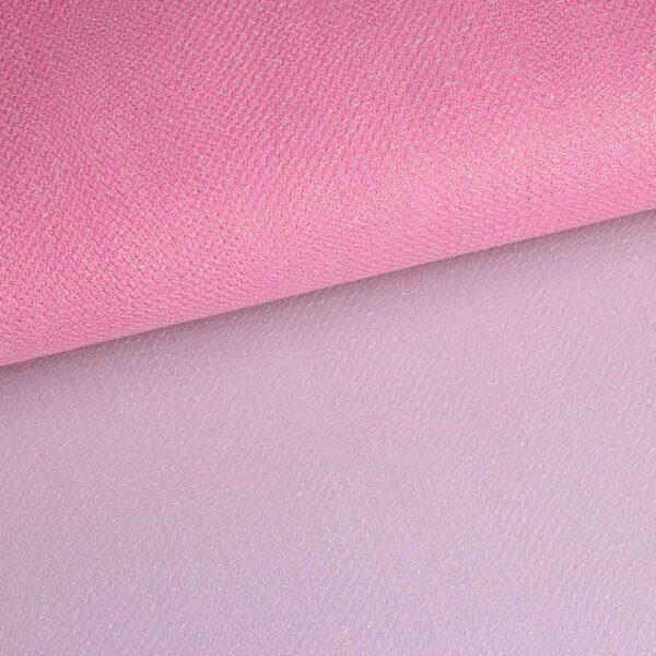 Tule zigzag glitter roze