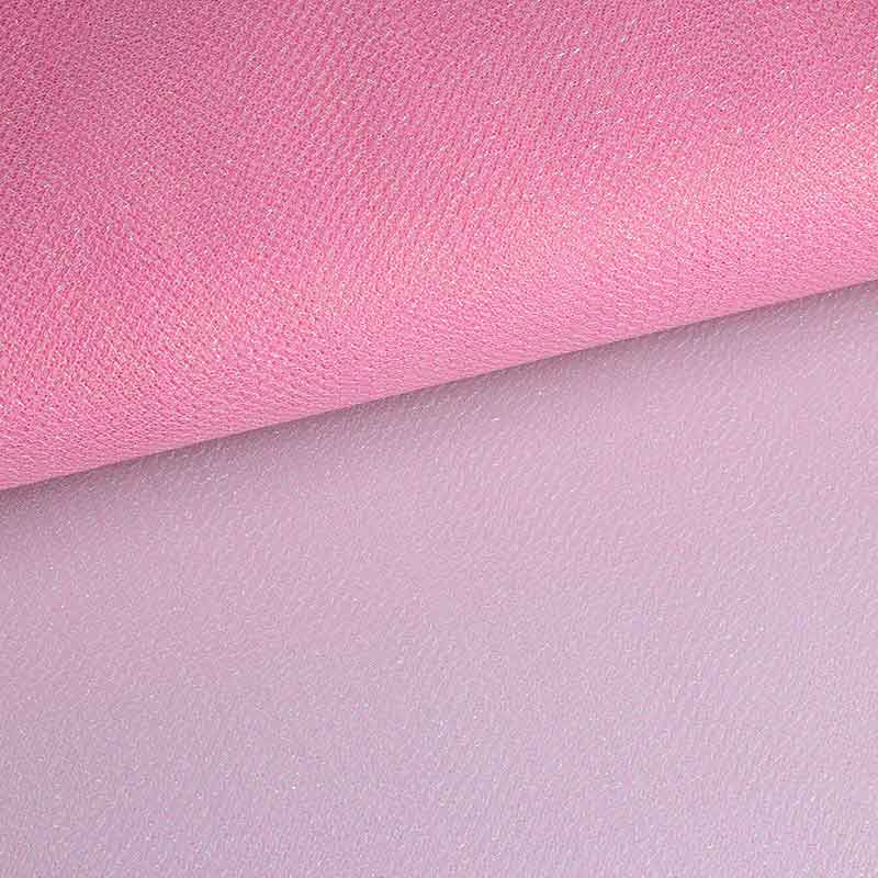 Tule zigzag glitter roze