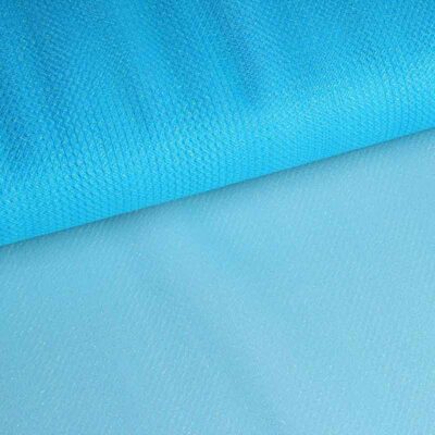 Tule zigzag glitter aqua