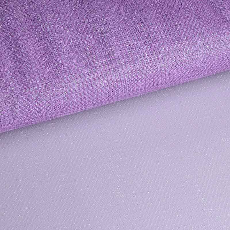 Tule zigzag glitter lila