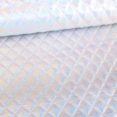 Metallic stof ruit zilver