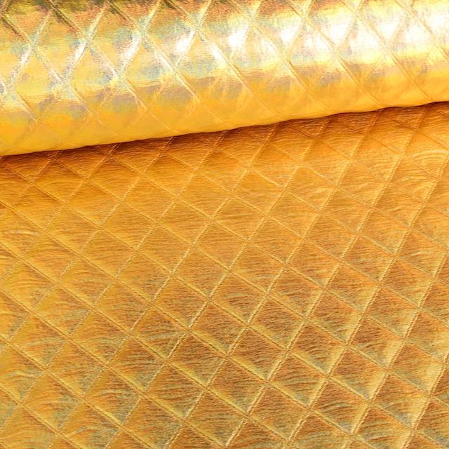 Metallic stof ruit goud