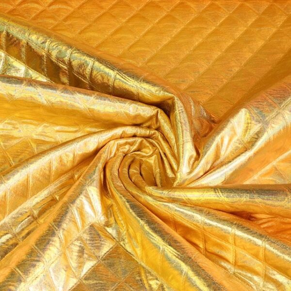 Metallic stof ruit goud
