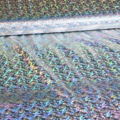 Jersey hologram zilver