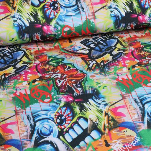 Terlenka stof street art digitaal