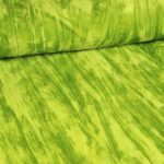 Glans stretch velvet lime