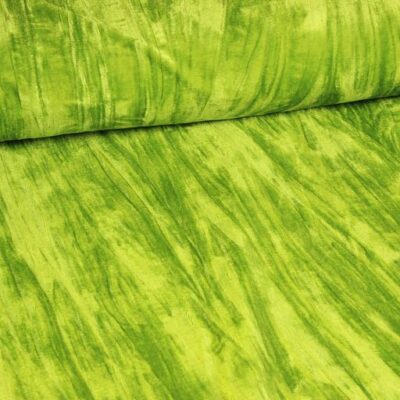 Glans stretch velvet lime