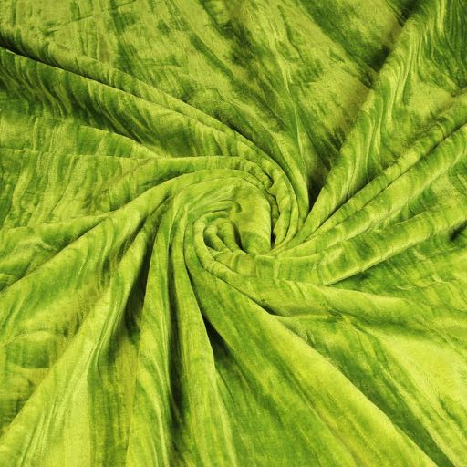 Glans stretch velvet lime