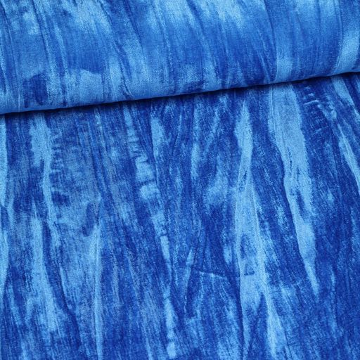 Glans stretch velvet lichtblauw