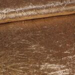 Lurex stof gekreukt goud
