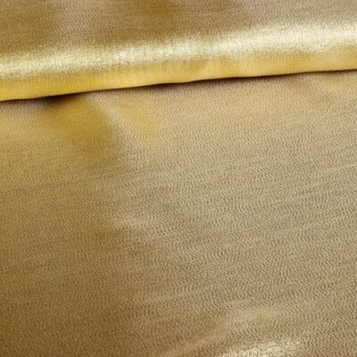 Fancy Organza crepe stof goud