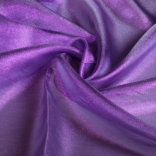 Fancy Organza crepe paars