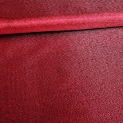 Fancy Organza crepe stof rood