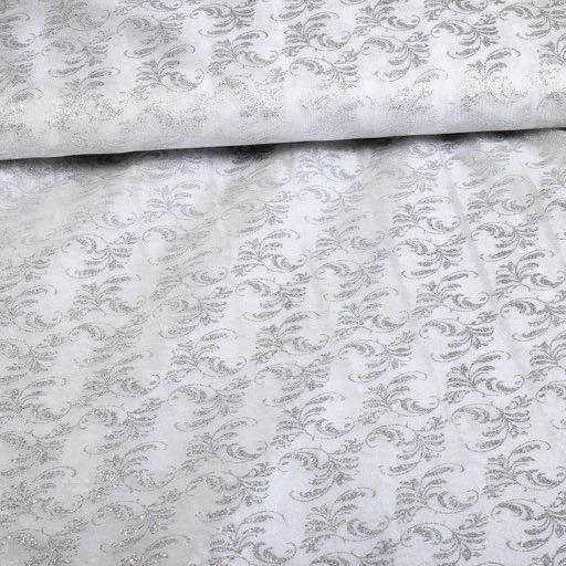 Organza stof wit