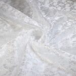 Organza stof wit