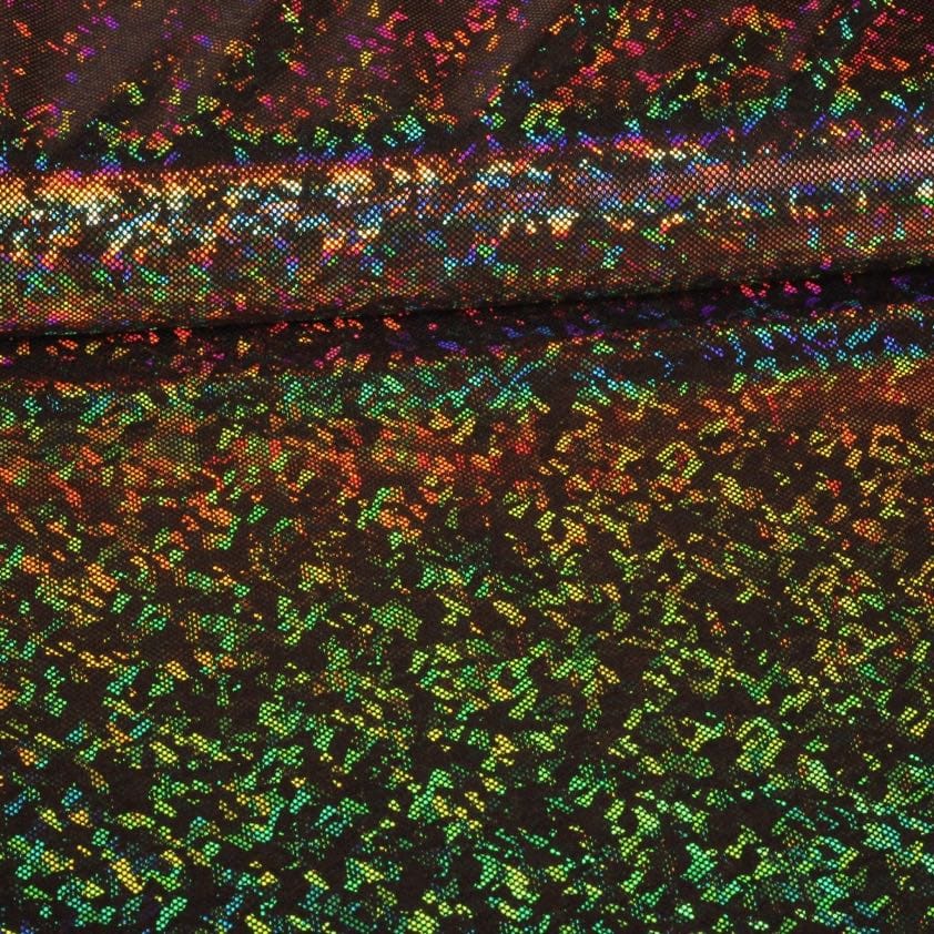 Mystique Deluxe foil hologram zwart goud