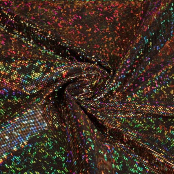 Mystique Deluxe foil hologram zwart goud