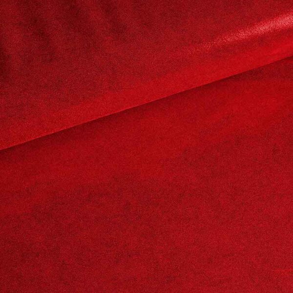Mystique foil stof rood