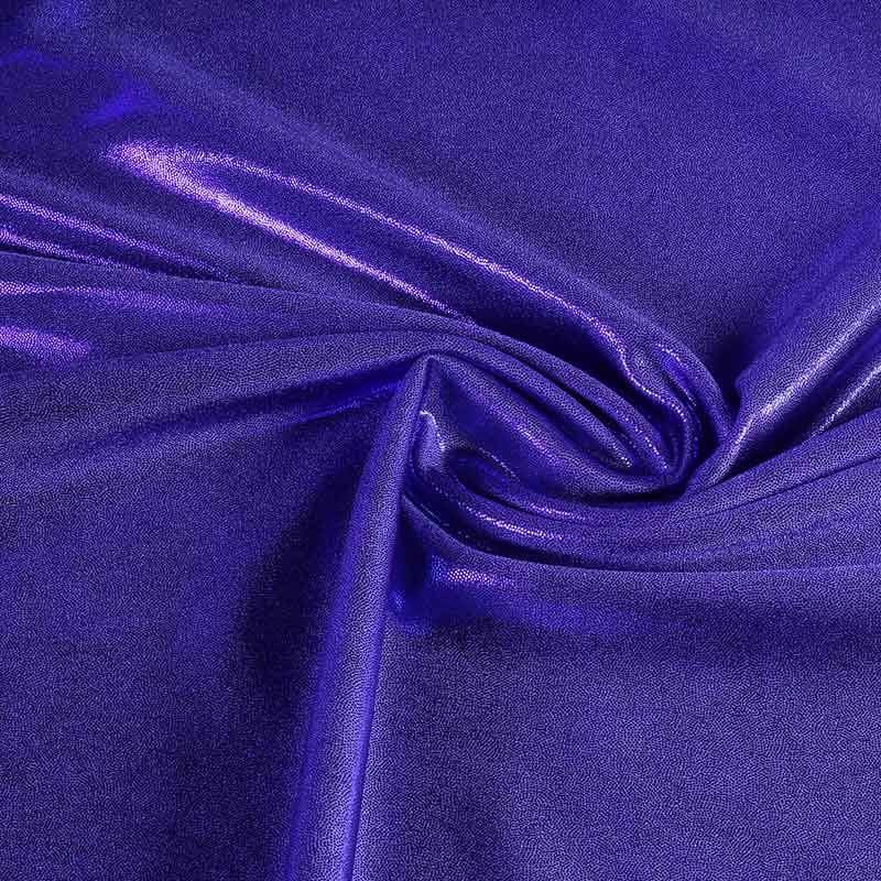 Mystique foil stof paars