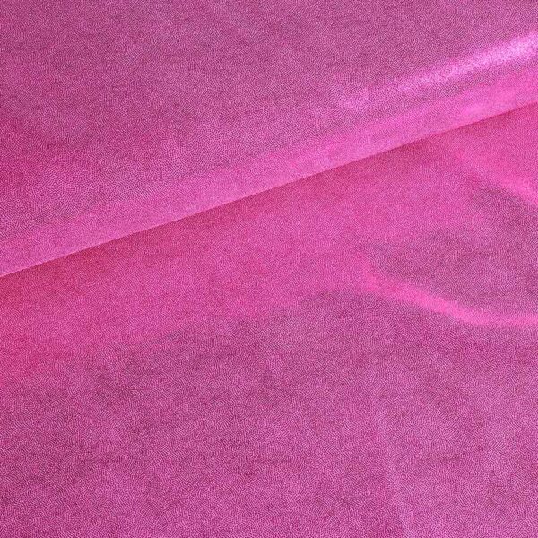 Mystique foil stof roze