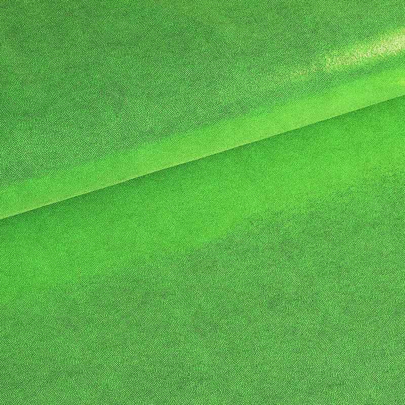 Mystique foil stof lime