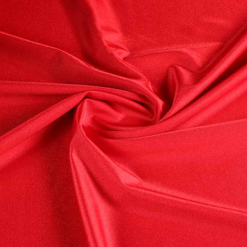 Lycra badpakstof rood