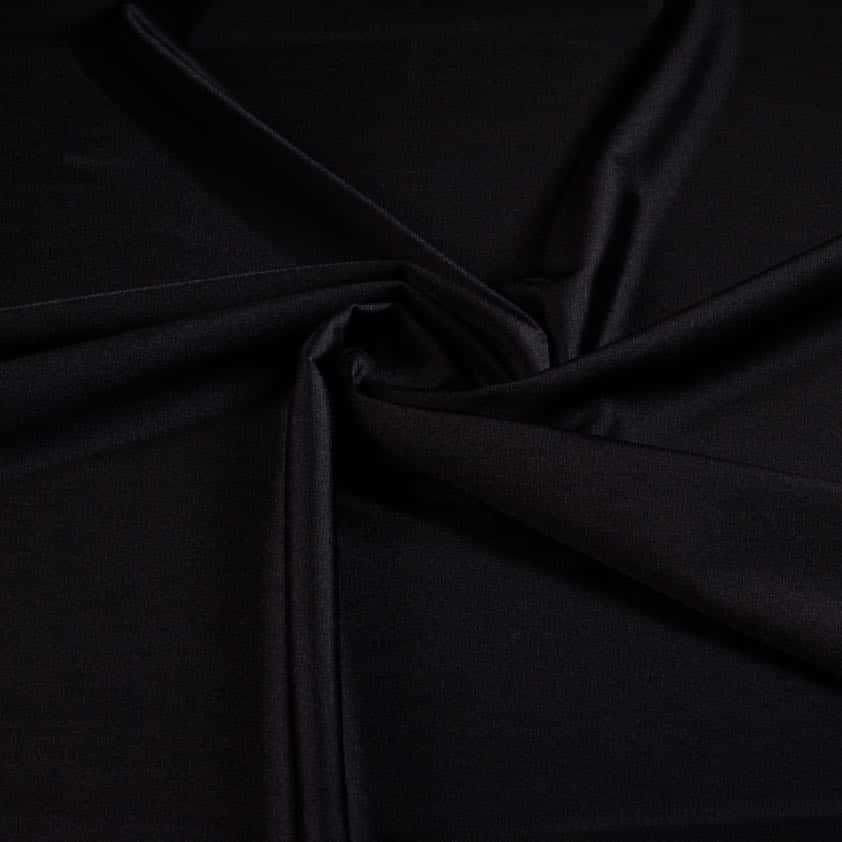 Lycra badpakstof zwart