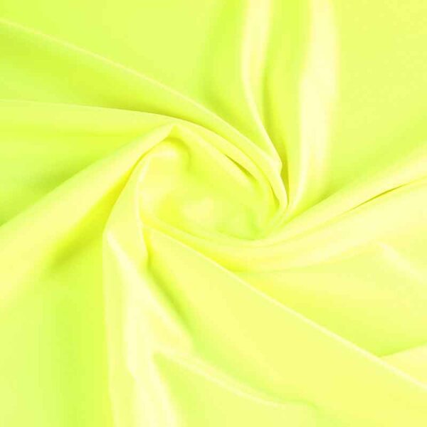 Lycra badpakstof fluor geel