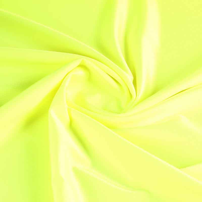 Lycra badpakstof fluor geel