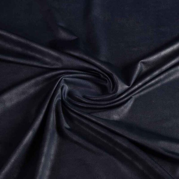 Washed look stof navy
