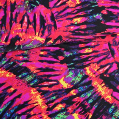 Tricot stretch stof Bahamas multicolor