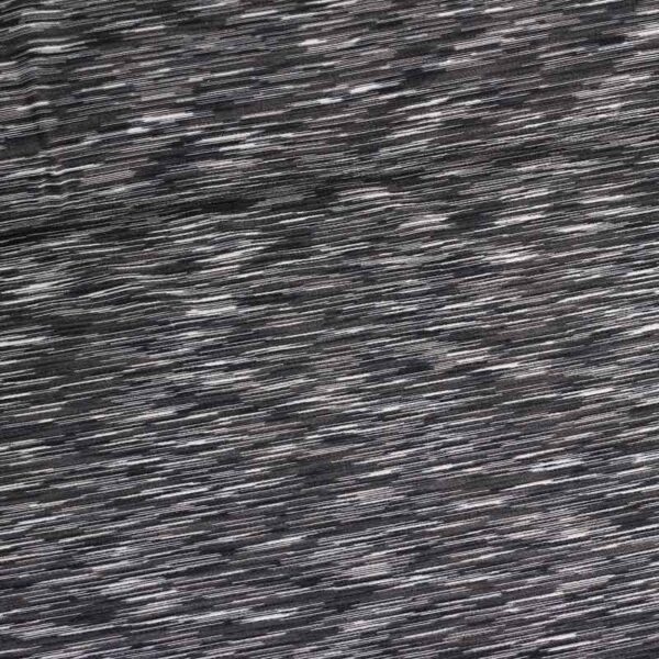 Tricot stretch stof grijs melange