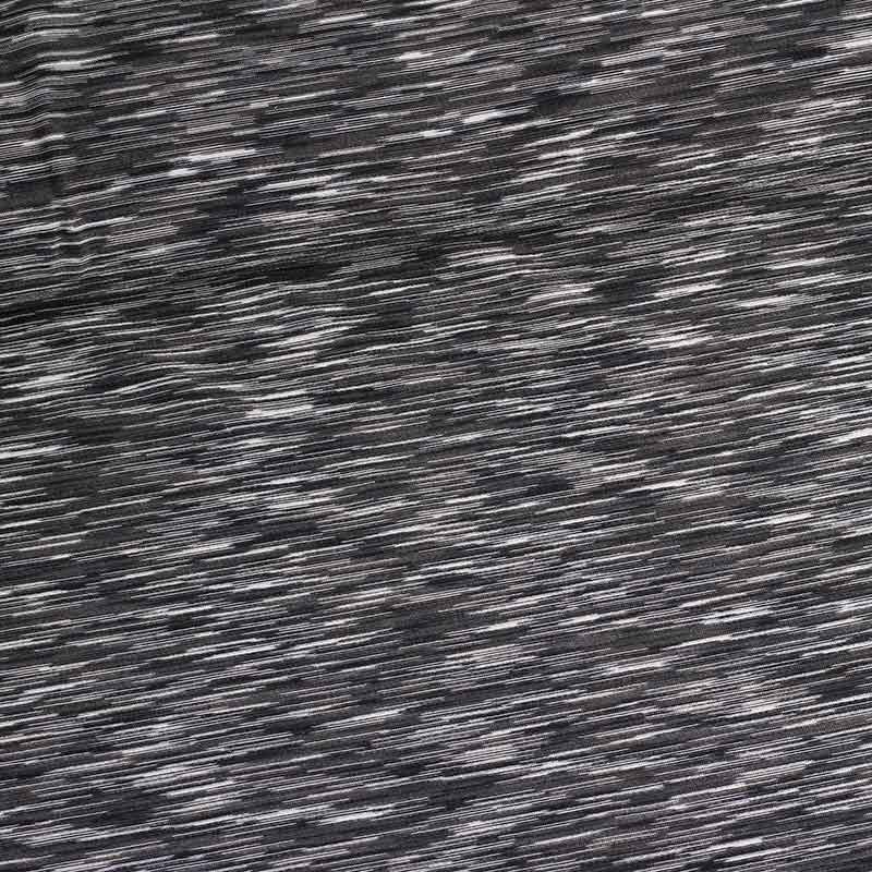 Tricot stretch stof grijs melange
