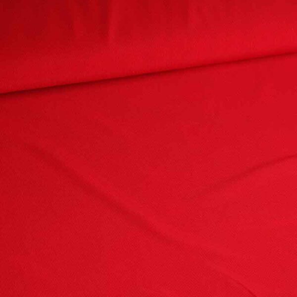 Stretch stof mesh rood