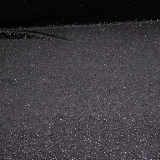 Velvet stof zilver glitter zwart