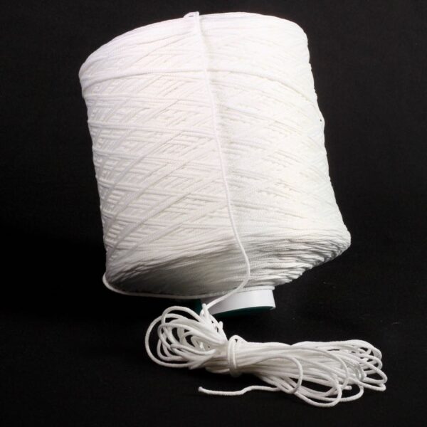 Elastiek 3 mm wit