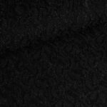Kant stretch glitter zwart