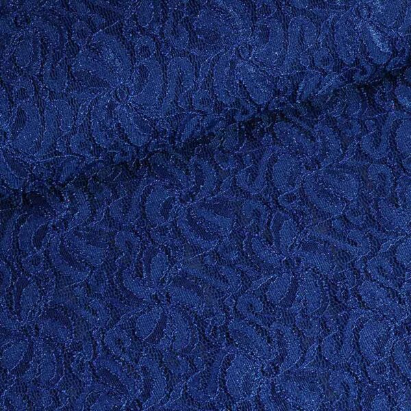Kant stretch glitter kobalt