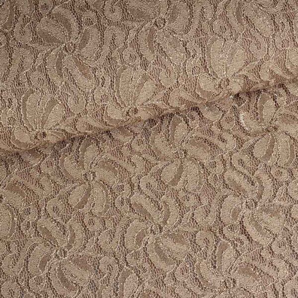 Kant stretch glitter beige