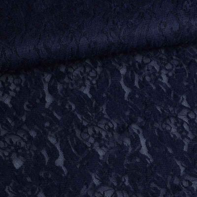 Kant stretch donkerblauw