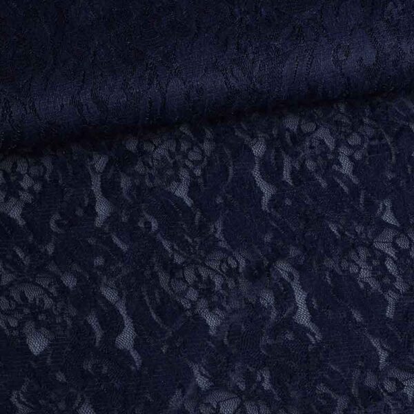 Kant stretch donkerblauw