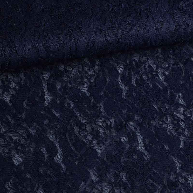 Kant stretch donkerblauw