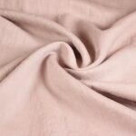 Linnen stof sandwash oud rose