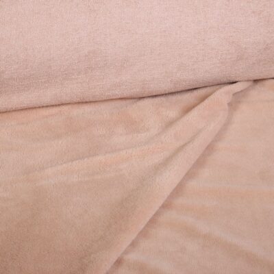 Bamboo fleece badstof oud roze