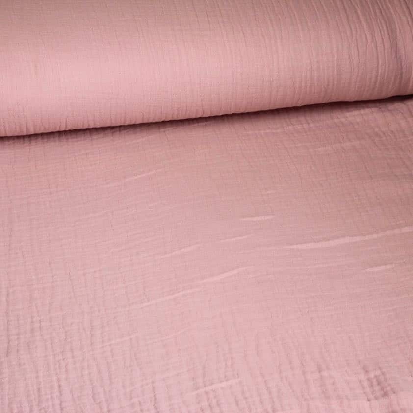 Hydrofiel deluxe stof oud roze