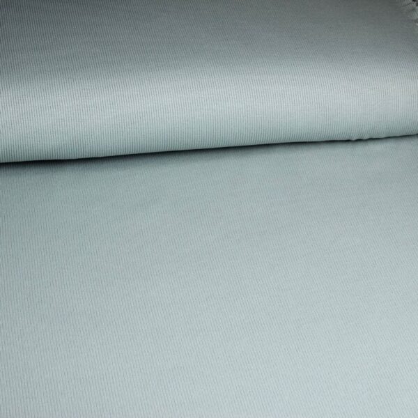 Rib jersey katoen oud groen