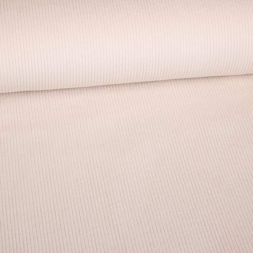Corduroy stof off white